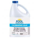 1 LOT OF 2-1 GAL. POOL CHLORINATING LIQUID
