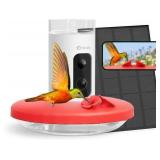 $143 BIRDFY HUMMINGBIRD FEEDER WITH CAMERA & SOLAR