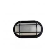 5 IN. BLACK LED OUTDOOR INTEGRATED BULKHEAD WALL L