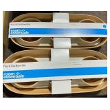 1 LOT OF 2-SERVING TRAY AND DIP BOWL SET - ROOM ES