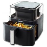 $130 GREENPAN CLEARVIEW EXTRA LARGE 7QT AIR FRYER,