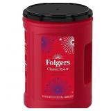 1 LOT (6) FOLGERS CLASSIC ROAST GROUND COFFEE, 43.
