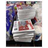 1 LOT (7) 1 IN BINDERS 8PK WHITE