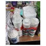 1 LOT (5) ASST FOAM FOOD CONTAINERS