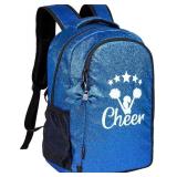 CHEER BACKPACK WITH BOW KEYCHAIN GLITTER CHEERLEAD