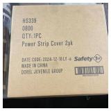 SAFETY1 POWER STRIP COVER 2 PACK
