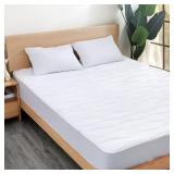 ALLSWELL 180 TC COTTON WATERPROOF MATTRESS PAD, KI