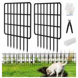 28 PANELS NO DIG FENCE, ANIMAL BARRIER FENCING, 13