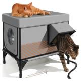 CAT HOUSE FOR OUTSIDE,EXTREMELY INSULATED & WEATHE
