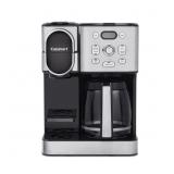 $200 CUISINART 12 CUPS BLACK/SILVER COFFEE AND TEA