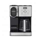$200 CUISINART 12 CUPS BLACK/SILVER COFFEE AND TEA