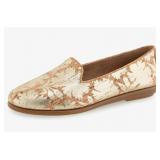 SIZE: 5.5 AEROSOLES BETUNIA ROUND FABRIC SLIPPER