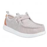 EDDIE BAUER BOYS CANVAS LOAFER SIZE 12