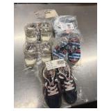 1 LOT (5) ASST KIDS SHOES ASST SIZES