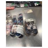 1 LOT (7) ASST KIDS SHOES 4.5M - 6M