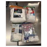 1 LOT (4) ASST UNDERWARE AND WHITE TEES