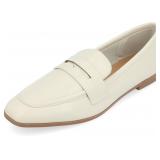 SIZE 6 MYEESHA PENNY LOAFER FLAT IN FAUX LEATHER