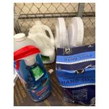 1 LOT (7) ASSORTED CLEANING & HYGIENE PRODUCTS