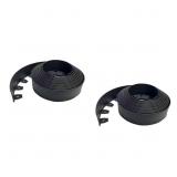 $120 40 FT. L X 2.5 IN. W X 4 IN. H HIGH WALL BLAC