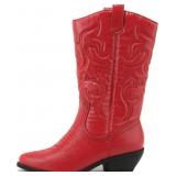 SODA RENO WOMEN WESTERN COWBOY POINTED TOE KNEE HI