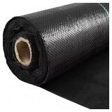 4 FT. X 100 FT. BLACK WEED BARRIER FABRIC 5.8 OZ.