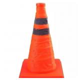 15 IN. ORANGE REFLECTIVE MULTI-PURPOSE COLLAPSIBLE
