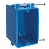1 LOT OF 15+ CARLON 1-GANG BLUE PLASTIC NEW WORK S