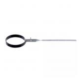 1 LOT OF 7-4 IN. COATED GALVANIZED PIPE HANGER