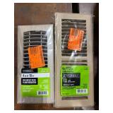 1 LOT OF (2) ASSORTED FLOOR REGISTERS