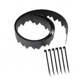 20 FT. L X 4.5 IN. H BLACK POUND-IN EDGING KIT
