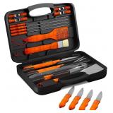 HOME-COMPLETE BBQ GRILL TOOLS SET COLLECTION - BAR