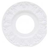 10 IN. WHITE VICTORIAN CEILING MEDALLION