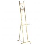 GOLD METAL LARGE FREE STANDING ADJUSTABLE DISPLAY