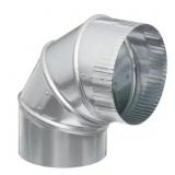 8 IN. 90-DEGREE ROUND ADJUSTABLE ELBOW