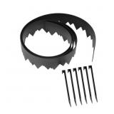 VIGORO 20 FT. L X 4.5 IN. H BLACK POUND-IN EDGING