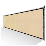 3 FT. X 11 FT. BEIGE PRIVACY FENCE SCREEN HDPE MES