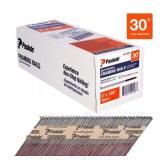 3 IN. X 0.120 ROUND DRIVE 30-DEGREE BRITE STEEL SM