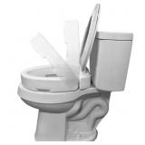 HINGED TOILET SEAT RISER, STANDARD