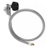 UNIVERSAL PARTS 4 FT STEEL BRAIDED PROPANE HOSE AN