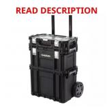 22 IN. CONNECT ROLLING SYSTEM PLASTIC TOOL BOX