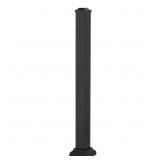 3 IN. X 3 IN. X 36 IN. BLACK POWDER COATED ALUMINU