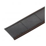 SNAP-IN FILTER 3 FT. BROWN VINYL MICRO-MESH GUTTER