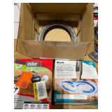 1 LOT OF 2-6 IN STORM COLLAR/1-SHARK STEAM&SCRUB P