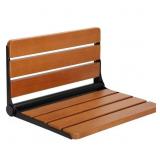 $245 18 IN. WALL MOUNTED FOLDING TEAK SHOWER SEAT
