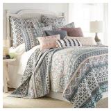 $115 ADDIE 3-PIECE MULTICOLOR MEDALLION COTTON FUL