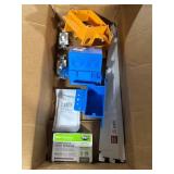 1 LOT ASSORTED ELECTRICAL & CONSTRUCTION SUPPLIES