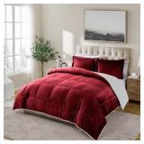 PREMIUM COLD WEATHER 3-PIECE BURGUNDY REVERSIBLE P