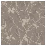 BOUTIQUE BELLE TAUPE AND GOLD WALLPAPER