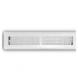 2 IN. X 14 IN. 2-WAY STEEL FLOOR REGISTER IN WHITE