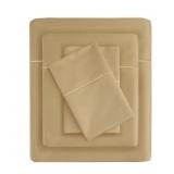$109 600 THREAD COUNT 4-PIECE GOLD KING PIMA COTTO